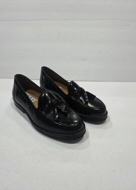 Mark Jason Black Tassel Leather Loafers Sz.13.5